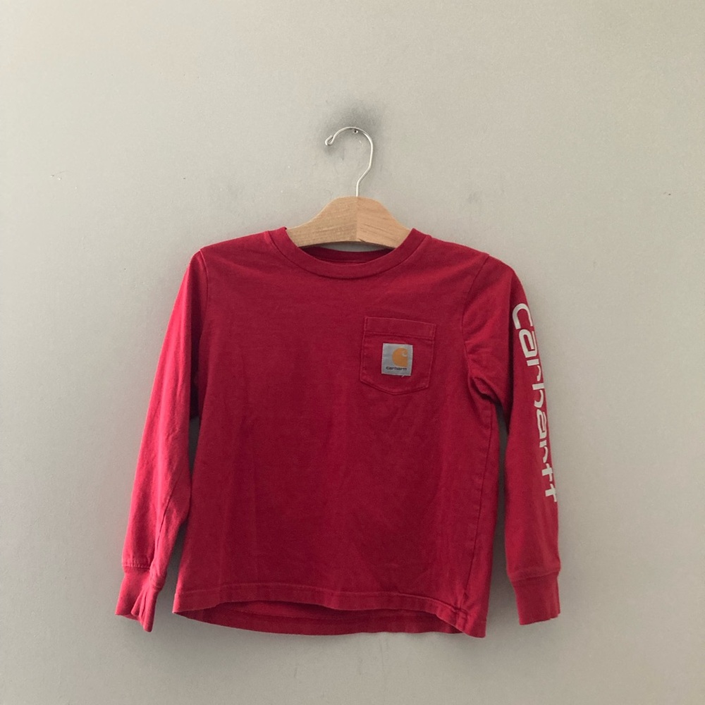 $16 ADD ON Carhartt red tee 5Y Patagonia Native Crocs Baby Gap Cotton On Baby